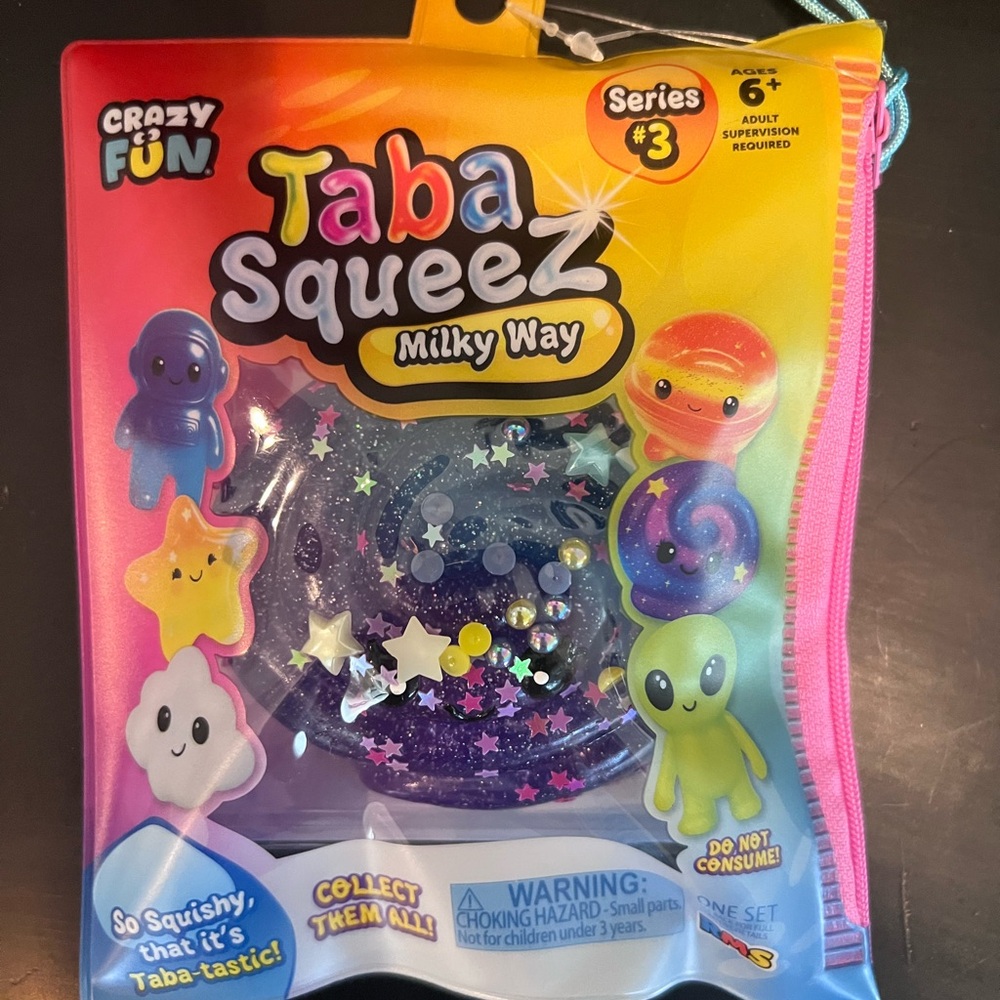 Taba Squeez Milky Way Stress Toy - Purple